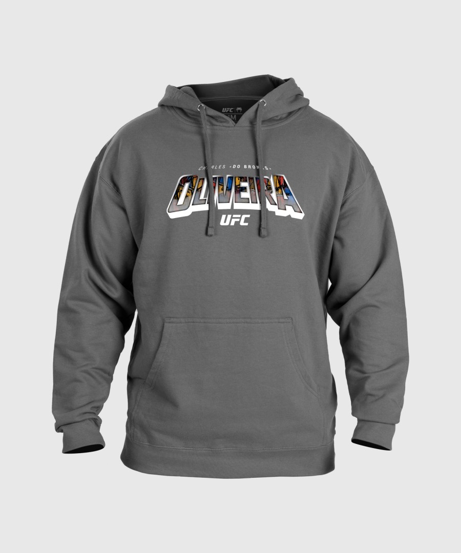 メンズ ufc unrivaled by venum ヘザーグレー チャールズオリヴェイラ パーカー