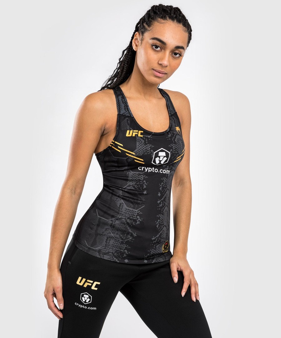 ufc adrenaline by venum 正規品 ファイトナイト レディース フィットタンクトップ(シェルフブラ付き) - champion