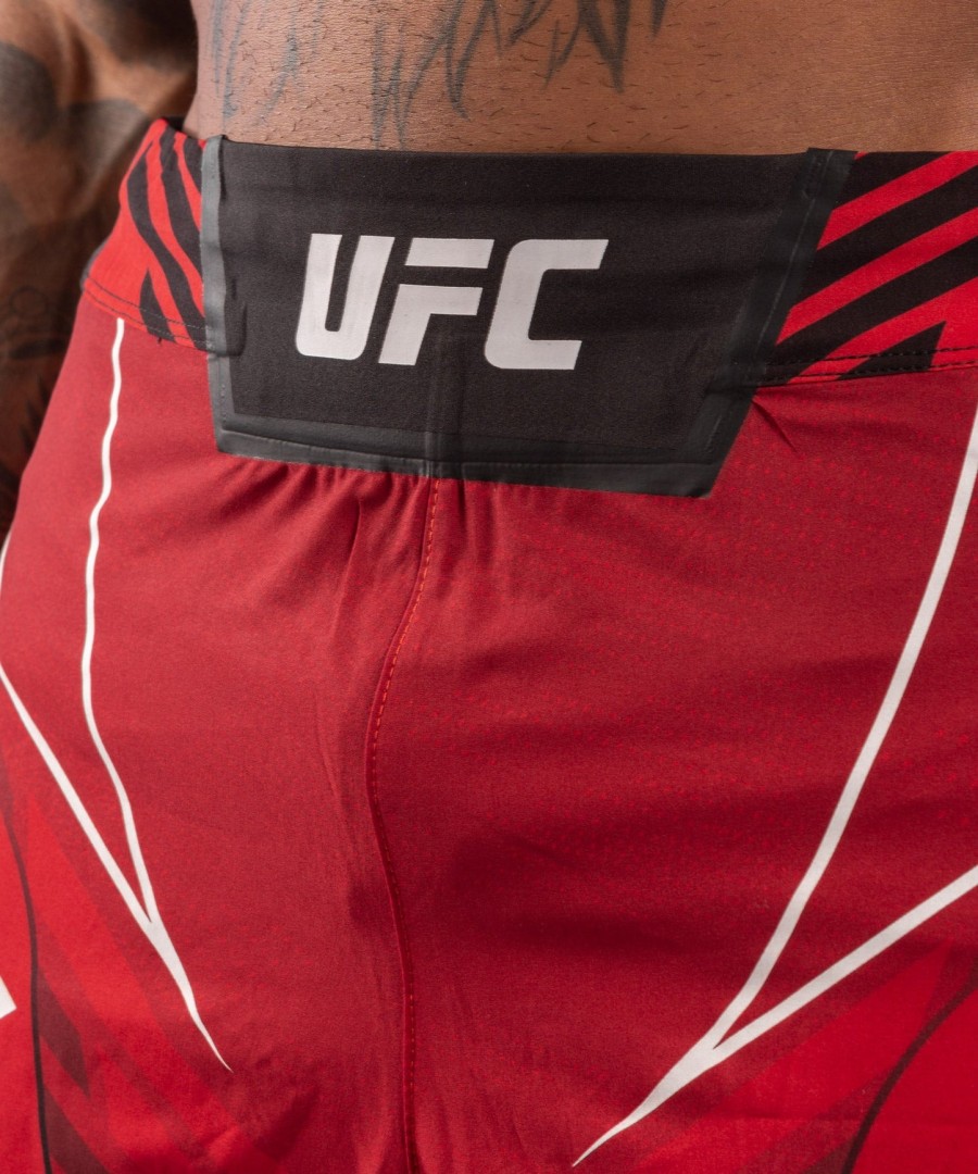 ufc venum オーセンティック ファイトナイト メンズ ショーツ - ロングフィット - レッド