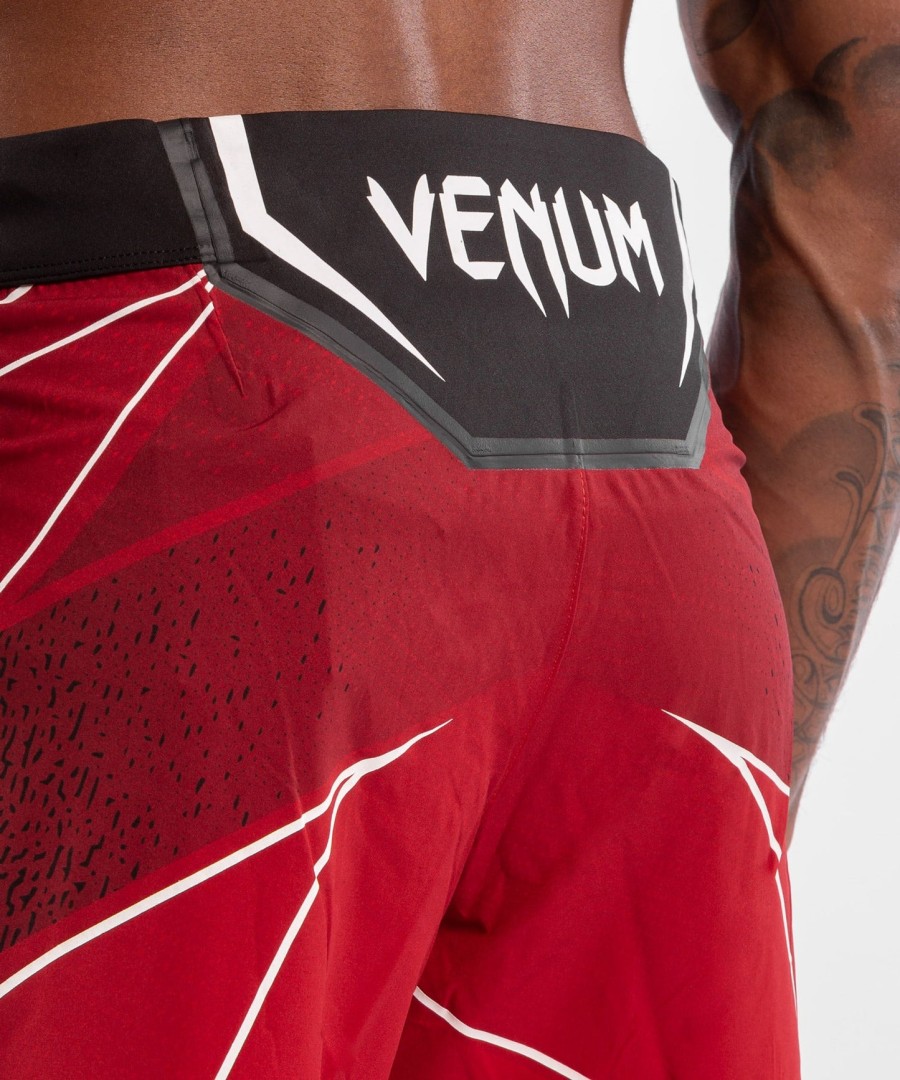 ufc venum オーセンティック ファイトナイト メンズ ショーツ - ロングフィット - レッド