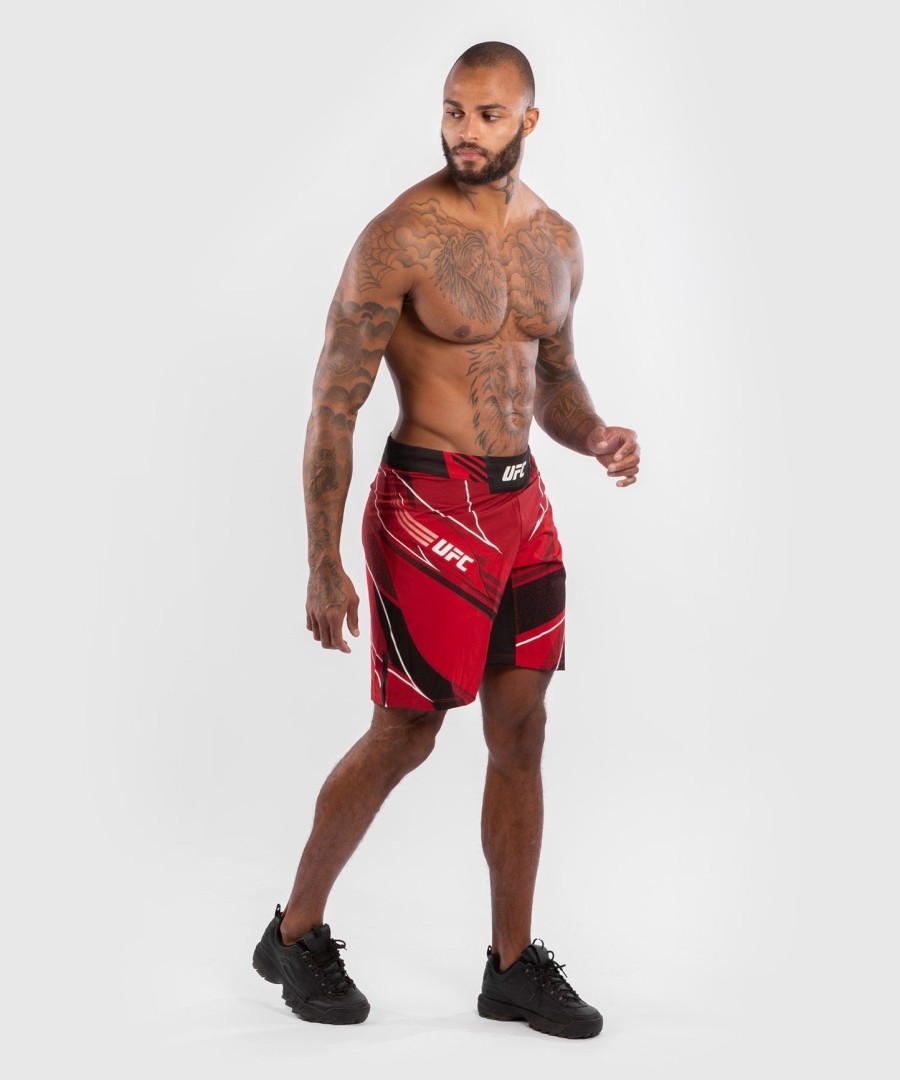 ufc venum オーセンティック ファイトナイト メンズ ショーツ - ロングフィット - レッド