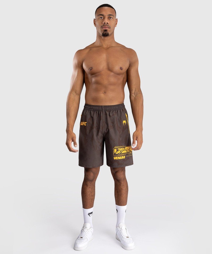 ufc fusion by venum ファイトウィーク メンズ パフォーマンスショーツ - アーセンブラウン