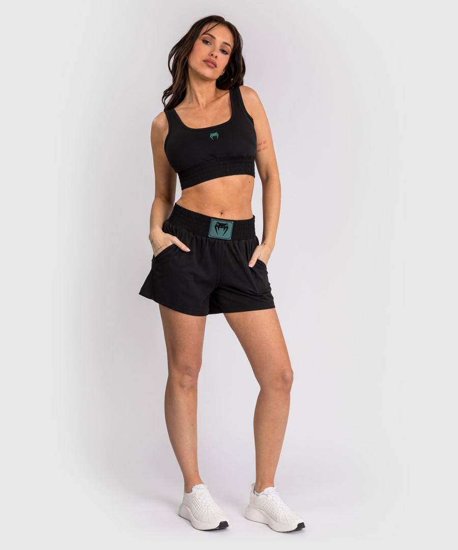 venum ボクシング クラシック レディース トレーニングショーツ - ブラック