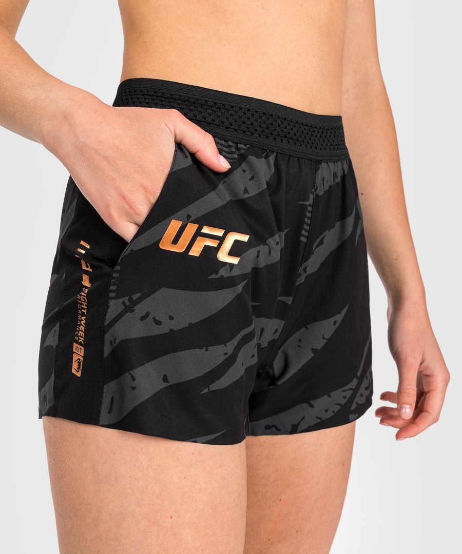 ufc adrenaline by venum ファイトウィーク ウィメンズ パフォーマンス ショーツ - アーバンカモ