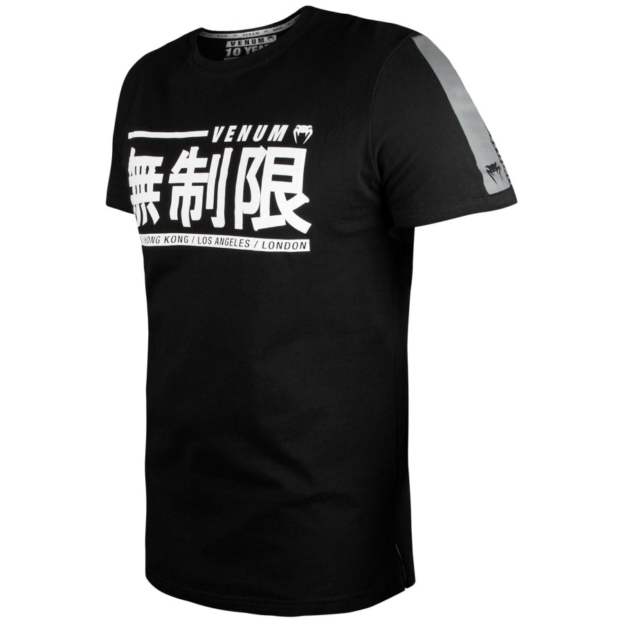venum limitless キッズ tシャツ - ブラックホワイト