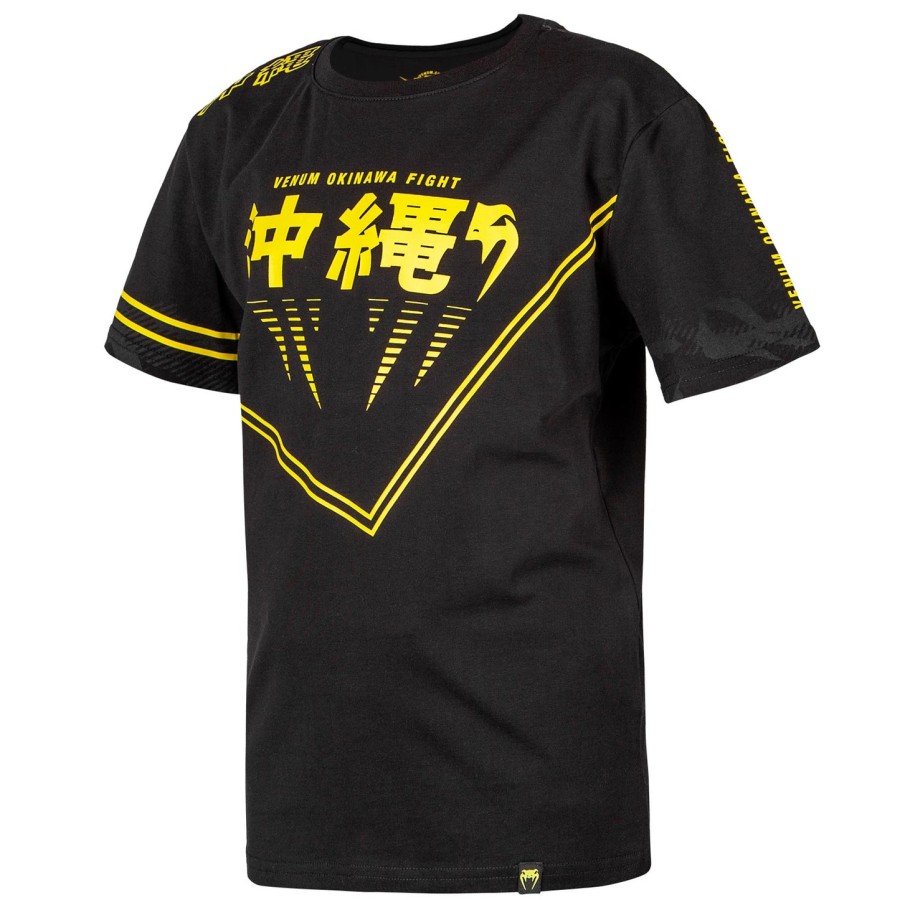 venum 沖縄 2.0 キッズ tシャツ - ブラックイエロー - 限定