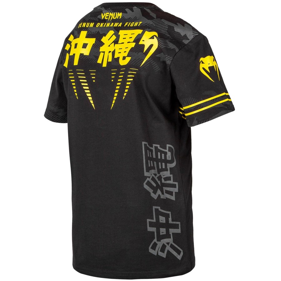 venum 沖縄 2.0 キッズ tシャツ - ブラックイエロー - 限定