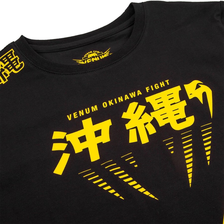 venum 沖縄 2.0 キッズ tシャツ - ブラックイエロー - 限定
