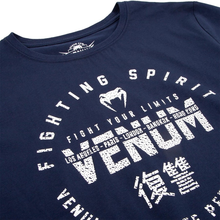 venum signature キッズ tシャツ - ネイビーブルー