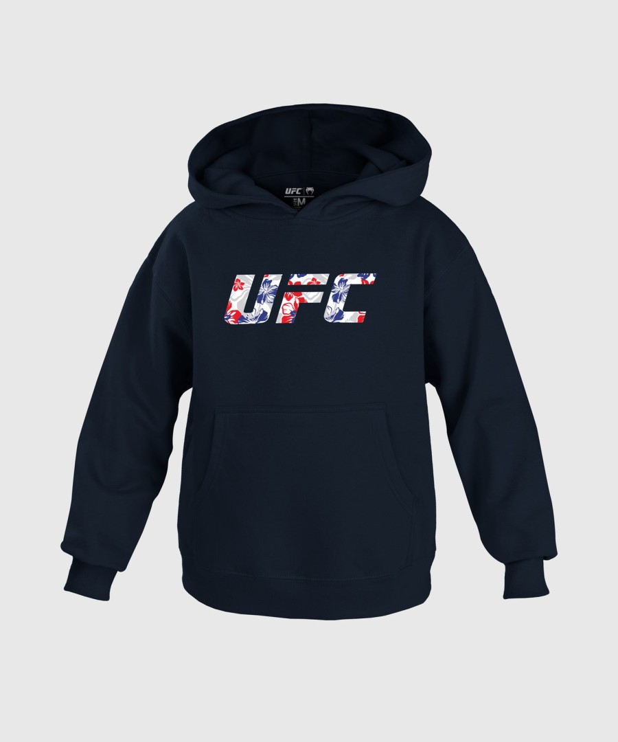 キッズ ufc unrivaled by venum ネイビー マックスホロウェイ パーカー