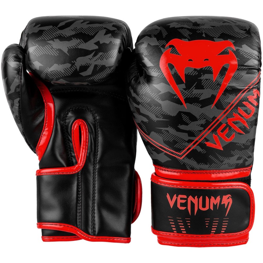 venum 沖縄 2.0 キッズ ボクシンググローブ - ブラックレッド
