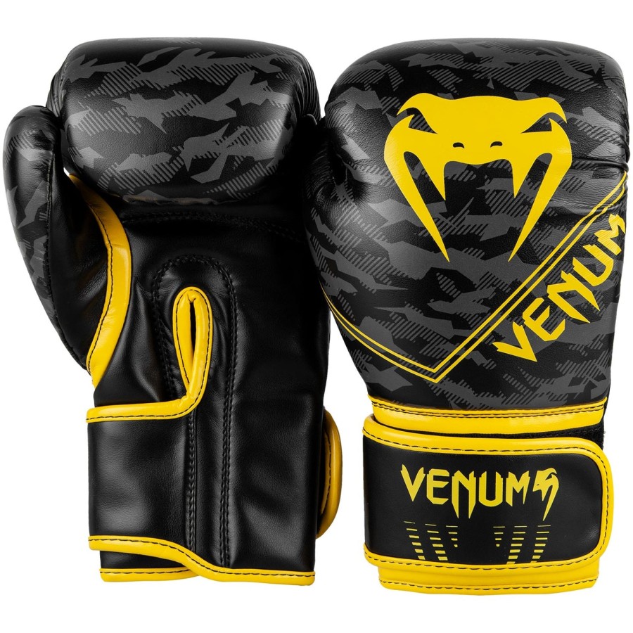 venum 沖縄 2.0 キッズ ボクシンググローブ - ブラックイエロー