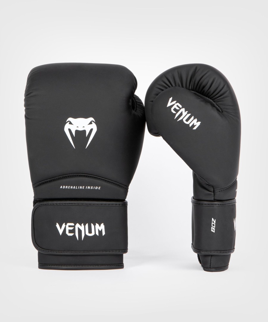 venum contender 1.5 キッズ ボクシンググローブ - ブラックホワイト
