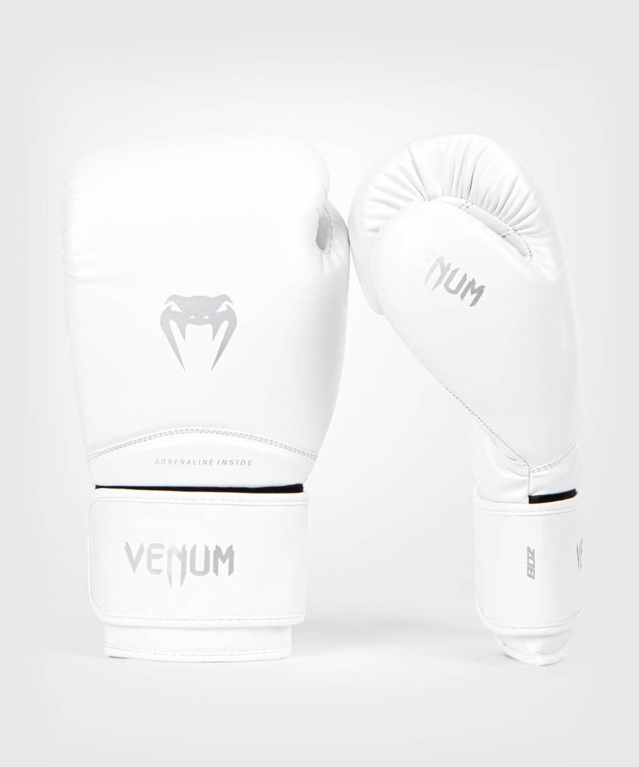 venum contender 1.5 キッズ ボクシンググローブ - ホワイトシルバー