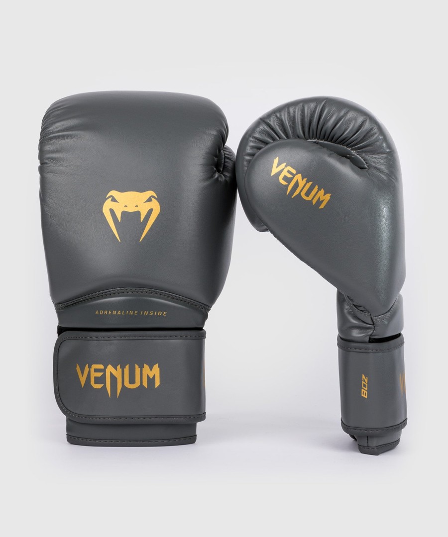 venum contender 1.5 キッズ ボクシンググローブ - グラファイトゴールド