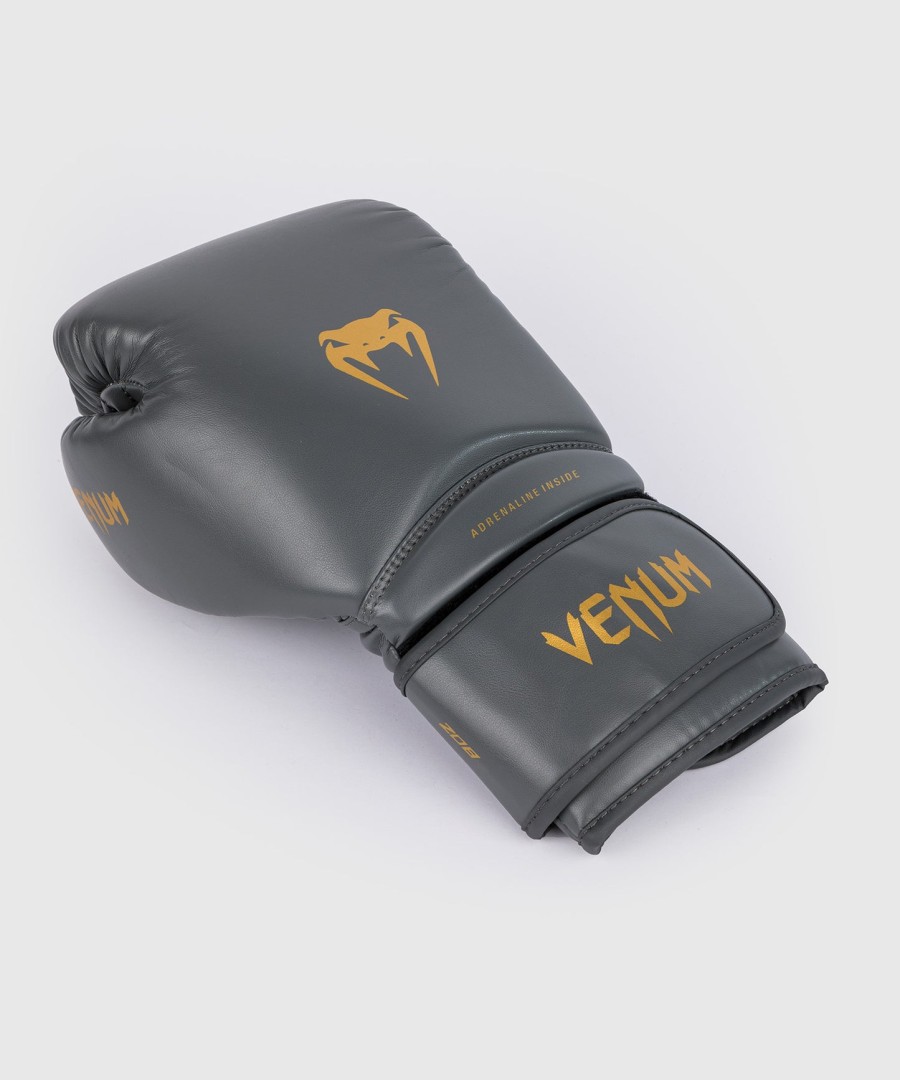 venum contender 1.5 キッズ ボクシンググローブ - グラファイトゴールド