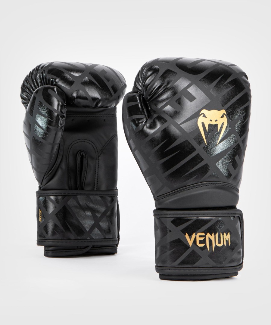 venum contender 1.5 xt キッズ ボクシンググローブ - ブラックゴールド